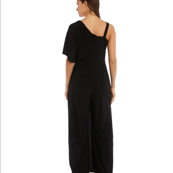 R & M Richards black Jumpsuit size 14. It fits a L or XL - Picture 2 of 3